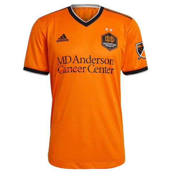 Thailand Trikot Houston Dynamo Heim 2021-22 Orange Fussballtrikots Günstig